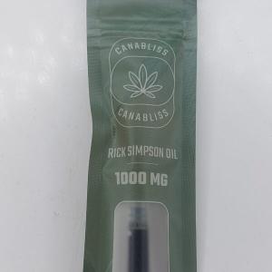 CANNABLISS - RICK SIMPSON OIL 1000mg