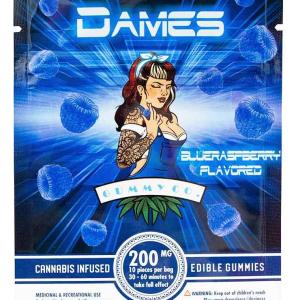 Dames Gummy Co. - Blue Raspberry 200mg THC