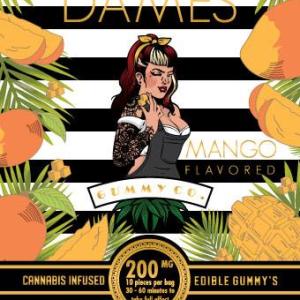 Dames Gummy Co. - Mango 200mg THC