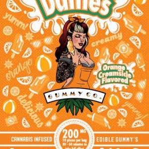 Dames Gummy Co. - Orange Creamsicle 200mg THC