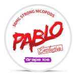PABLO EXCLUSIVE - 50 MG - GRAPE ICE