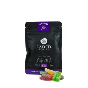 Faded Cannabis Edibles - 240mg Party Pack Gummies