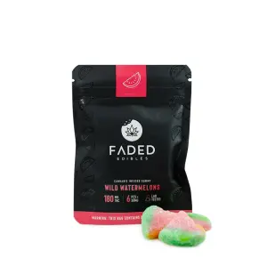 Faded Cannabis Edibles - 180mg Wild Watermelons