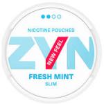 ZYN POUCHES SLIM - 6.5MG - FRESH MINT