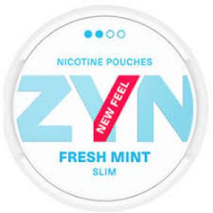 ZYN POUCHES SLIM - 6.5MG - FRESH MINT