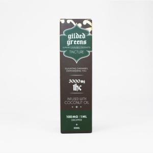 Glided Greens - 3000mg THC Tinctures