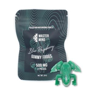 Mastermind – Blue Raspberry Gummy Frogs (2x500mg)