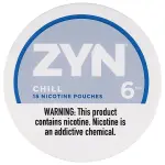 ZYN POUCHES - 6MG - CHILL