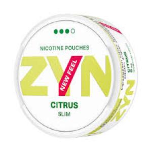 ZYN POUCHES SLIM 9MG - CITRUS
