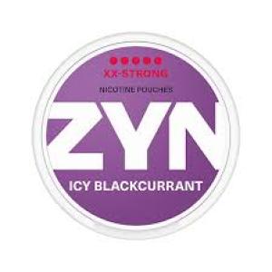 ZYN POUCHES SLIM - 12.5MG - ICY BLACK CURRANT