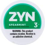 ZYN POUCHES - 3MG - SPEARMINT
