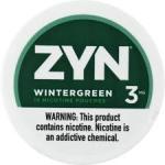 ZYN POUCHES - 3MG - WINTERGREEN
