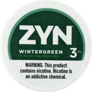 ZYN POUCHES - 3MG - WINTERGREEN
