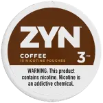 ZYN POUCHES - 3MG - COFFEE