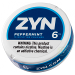 ZYN POUCHES - 6MG - PEPPERMINT
