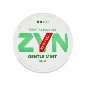ZYN POUCHES SLIM - 6MG - GENTLE MINT