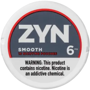 ZYN POUCHES - 6MG - SMOOTH