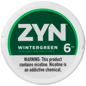 ZYN POUCHES - 6MG - WINTERGREEN